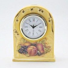 Orchard Gold Mantel Clock