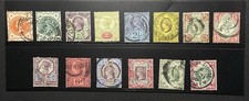 Sg197-214. QV Jubilee Stamps