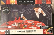 Magic Tricks FAO Schwarz Marvins Main Stage Magic Box Of Secrets Complete Box