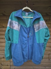 Rare Gazelle Sportswear Vintage Made in Italy Jacket Green Blue