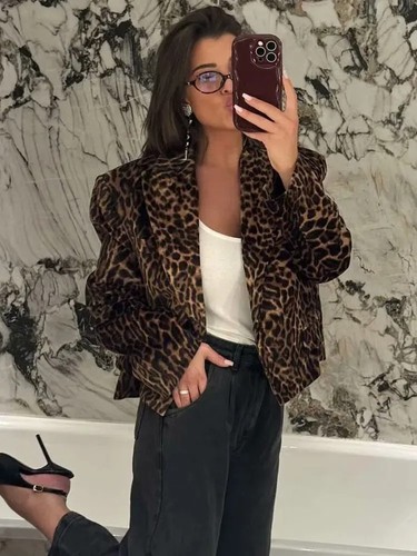 Nwt zara leopard animal print - leopard,