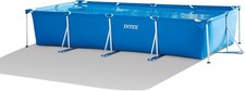 Intex  28274GN 4.5 m x 2.2 m x 0.84 m Rectangular Frame Pool Set - EURO PLUG