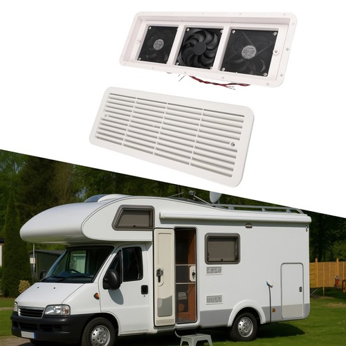 Refrigerator side vent fan - rv,