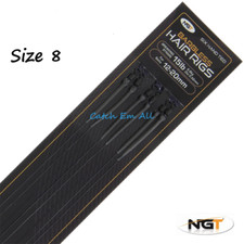 Hair Rigs Barbless NGT Hand