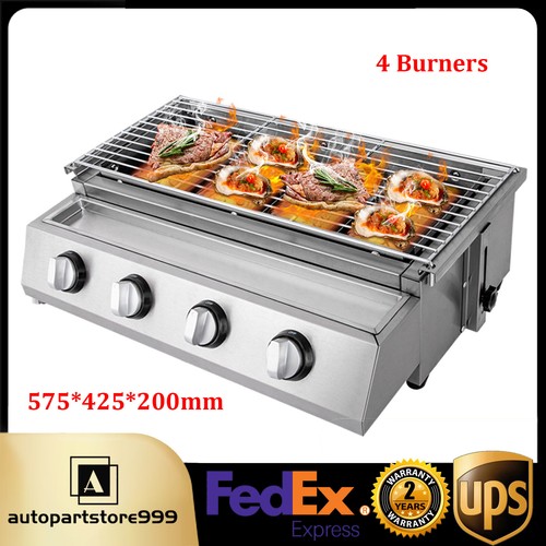 Gas bbq grill stainless - bbq,