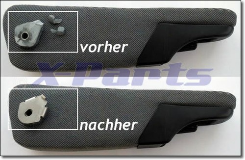 Repair set armrest - repair, seat