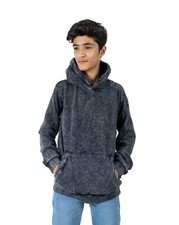 Kids Unisex Bleach Effect Acid