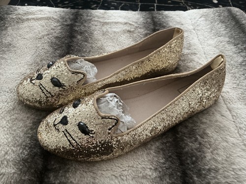 Gap gold glitter pumps - gap,