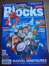 Blocks Magazine No 84 - Lego Marvel Minifgures - VERY GOOD condition