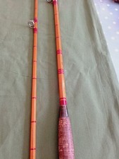 J.BARTLE & SON VINTAGE SPLIT CANE 8FT SEA ROD