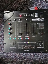 KAM Made2Fade CM30EX DJ Mixer – Classic 3 Channel Audio Console – Untested