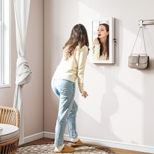 Wall mounted jewelry cabinet - wall-mounted,