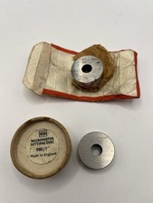 Moore & Wright 1" & 25mm Micrometer Setting Disc Gauges No.980/1”