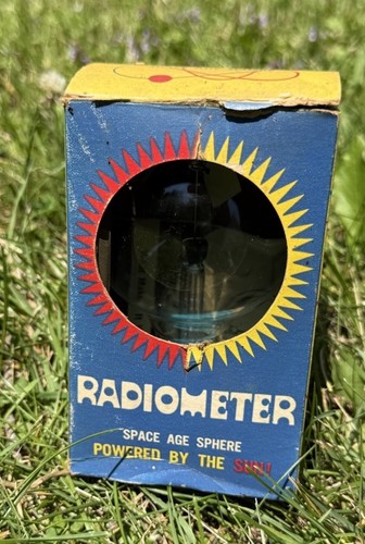 Radiometer space age sphere - space,