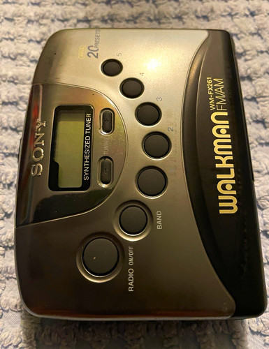 Sony walkman fx261 fm - sony, wm-fx261