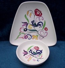 Two Poole Pottery Dishes