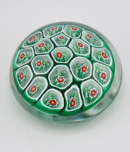 Murano style glass paperweight - style,