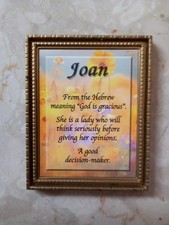 Joan Name Meaning Floral