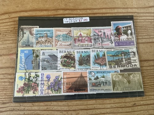 Stamps bermuda used 250 - 17,