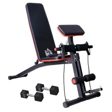 Adjustable Dumbbell Bench Set