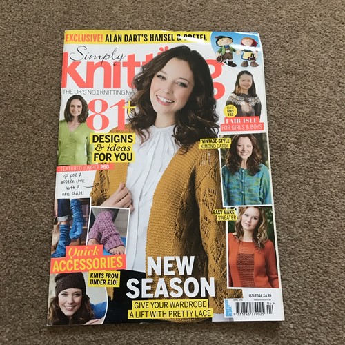 Simply knitting magazine issue - simply,