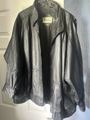 Philippe monet leather jacket - monet,