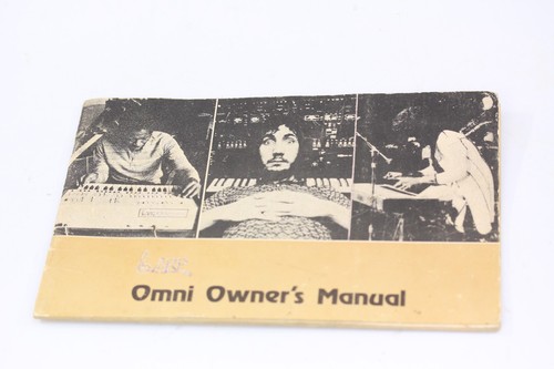 1977 arp omni synth owner - omni, s