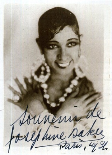 Josephine baker signed 1936 - josephine, '1936'
