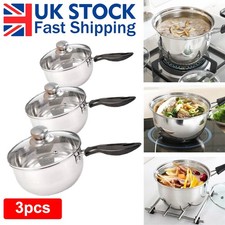 Set of 3 Induction Non Stick