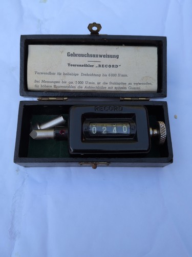 Vintage record mechanical hand - record,