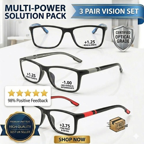 Pack mens reading - 3,