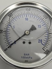BAR 100xkPa PRESSURE GAUGE