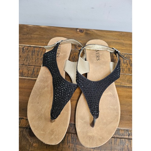 Womens pavers black dimante - pavers,