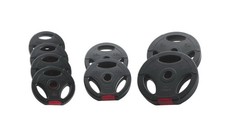 CRIVIT 20kg Weight Plates Set Weights Plastic Gripper Weight Plates