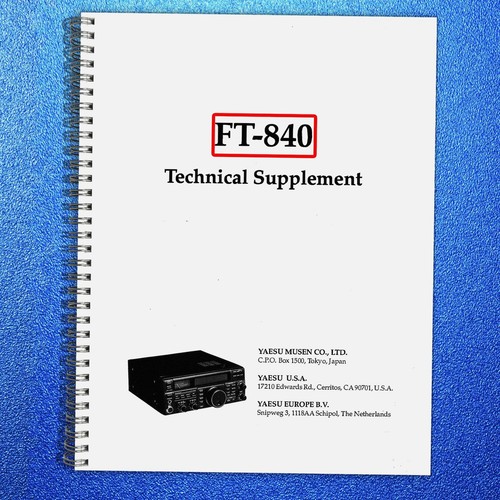 Yaesu 840 transceiver - yaesu, ft-840
