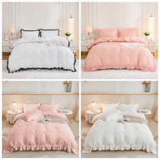 Ruffle Lace Duvet Cover Sets