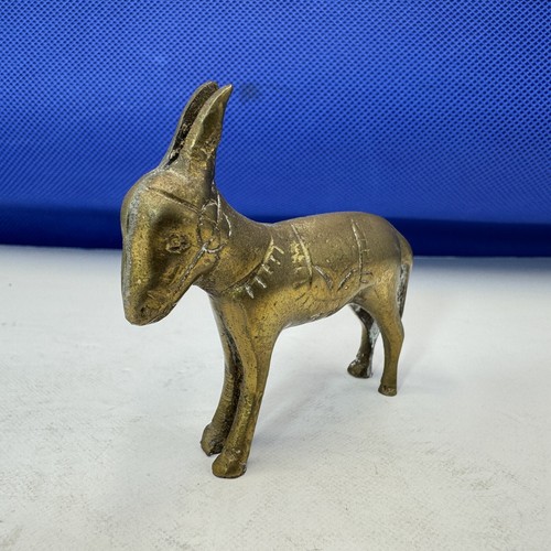 Donkey brass spanish figure - donkey,