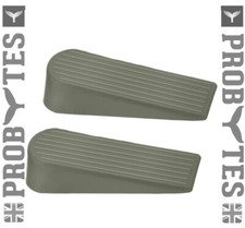Door Stop Stops Stoppers Rubber Wedges Strong Door Jammer Non Slip, Home, Office