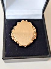 Mens 14k 14ct Solid Yellow Gold Nugget Signet Ring Band Size T  USA 10