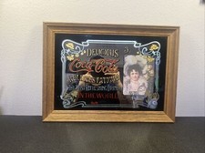 Vintage Large Coca Cola Mirror