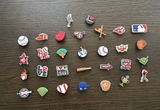 30 PCS Sports Croc Charms for