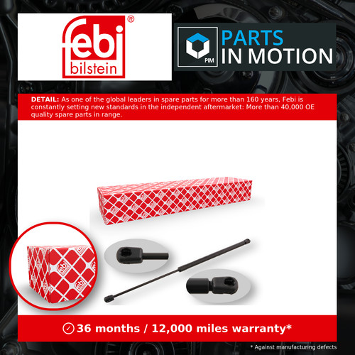Bonnet gas strut fits - strut, mini