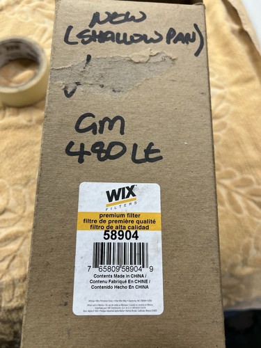 Wix 58904 gearbox - wix, filter