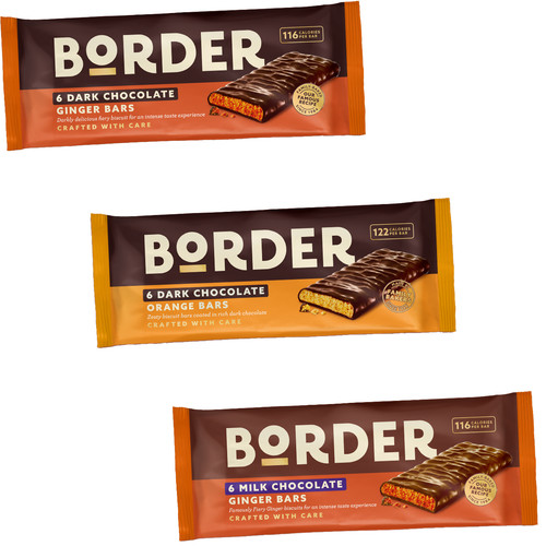 Border biscuit bars variety - border,