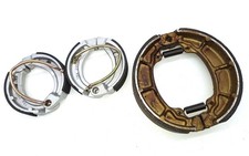 Front brake shoes and rear