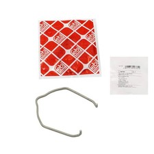 Bracket clamp charge air line