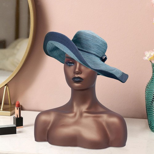 Female mannequin head with - female,