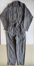Vtg 1950s 60s Mens Unisex Aviation Flight Suit Style Cotton Overalls Coveralls