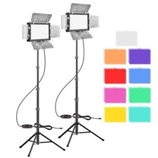 Upgraded 2 Packs LED Video