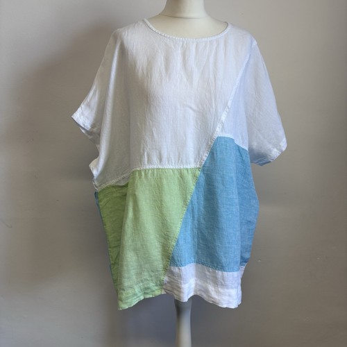 Sahara linen top - top, medium